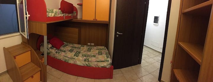 Habitación con literas 