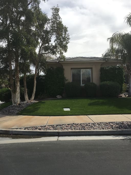 Corner lot located in a private and secure community.