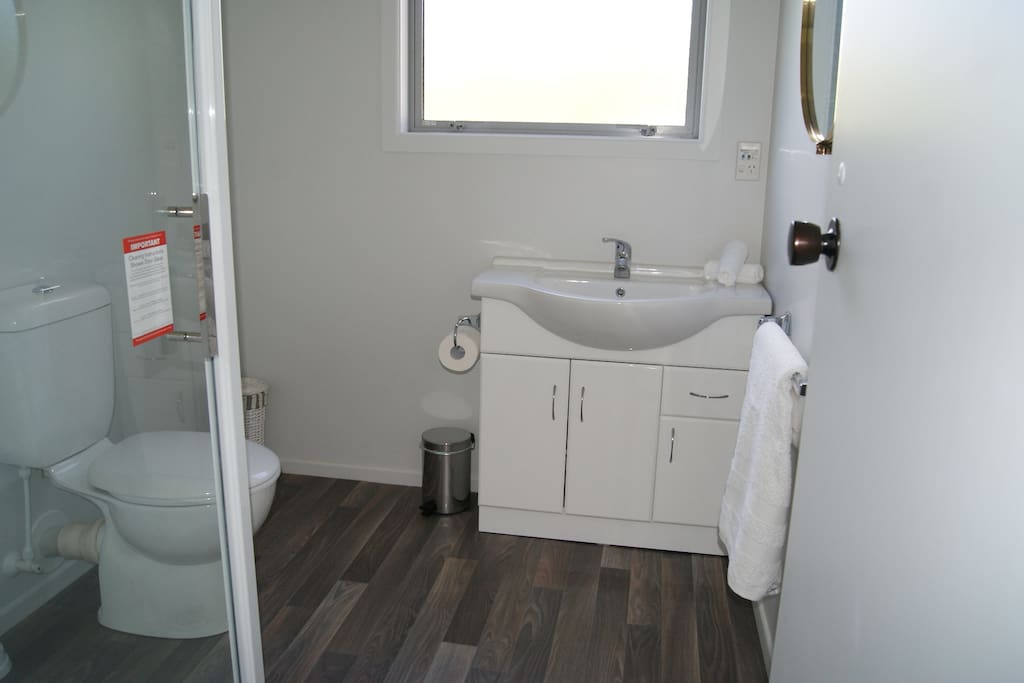 Modern bathroom with all the amenities