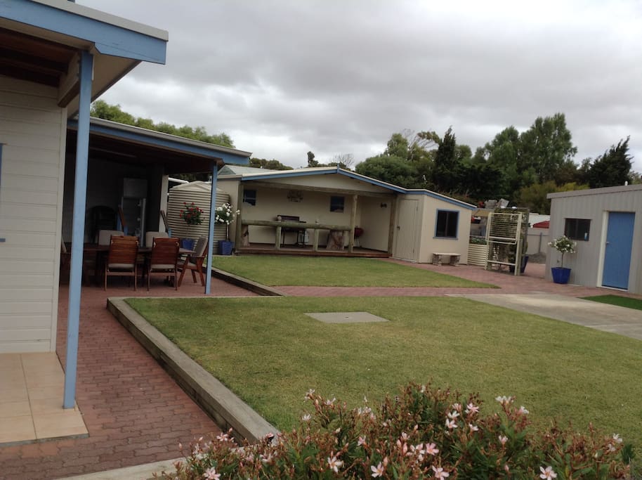 Entertaining and BBQ area.