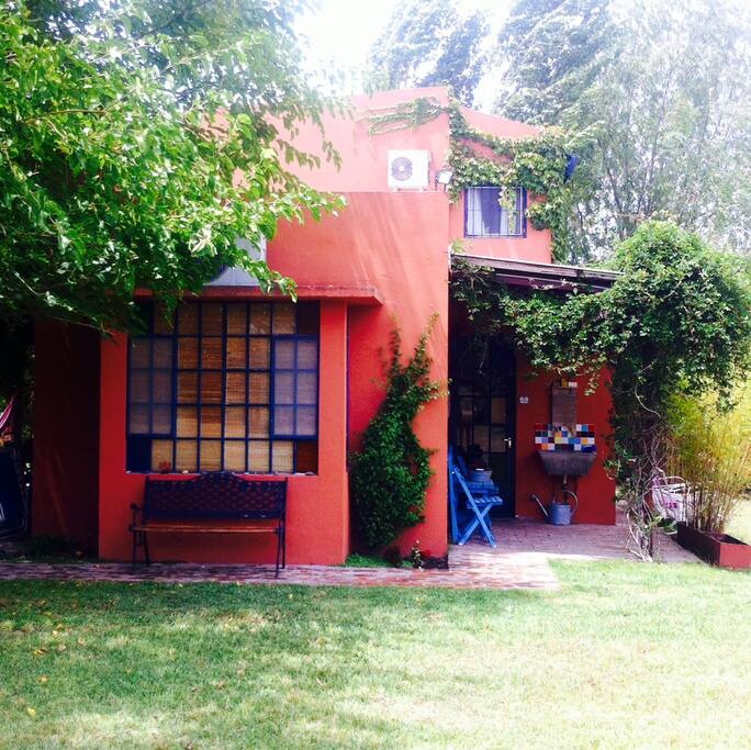 Lateral de la casa
