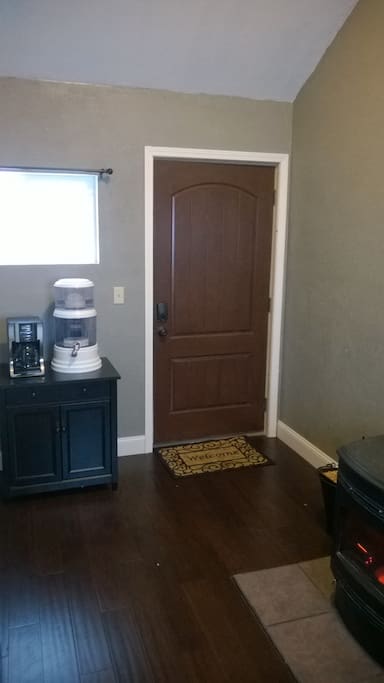 Private entrance