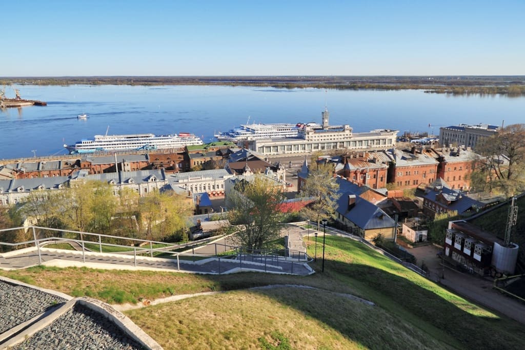 Panoramic view from the Apartment