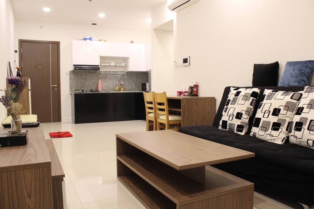 Living Room and Kitchen
