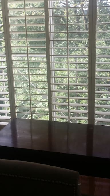 Sun room with view