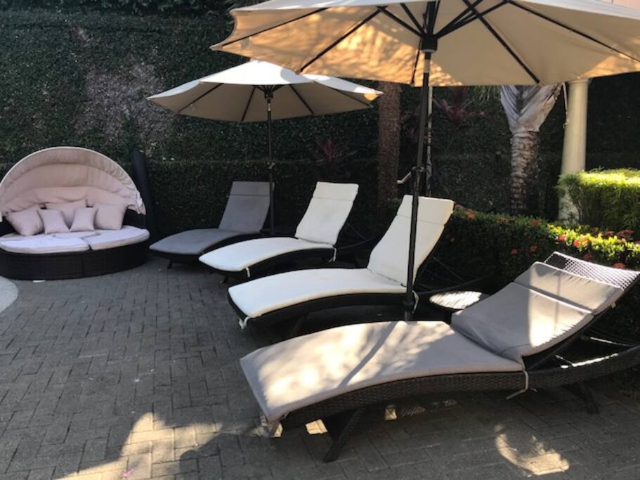 Area de bronceado - tanning area