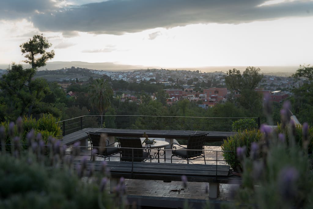 Views from terrace