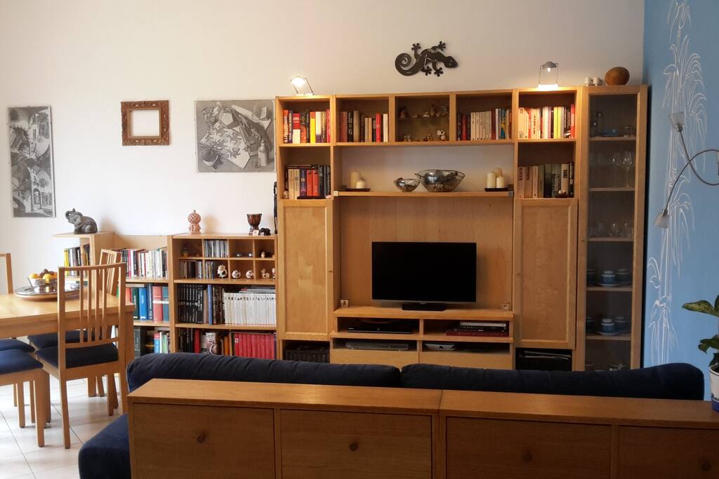 Soggiorno con TV LCD