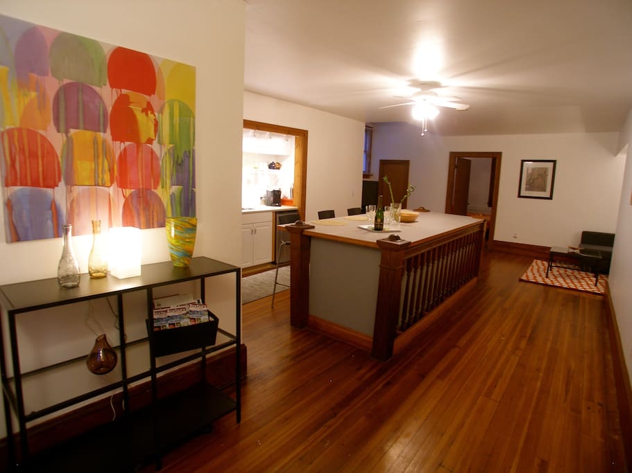 Entrance to the Suite.
