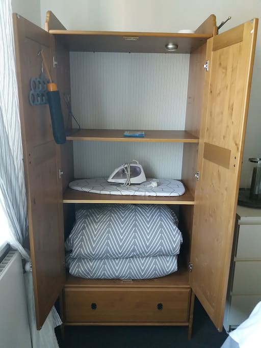 Closet for guests