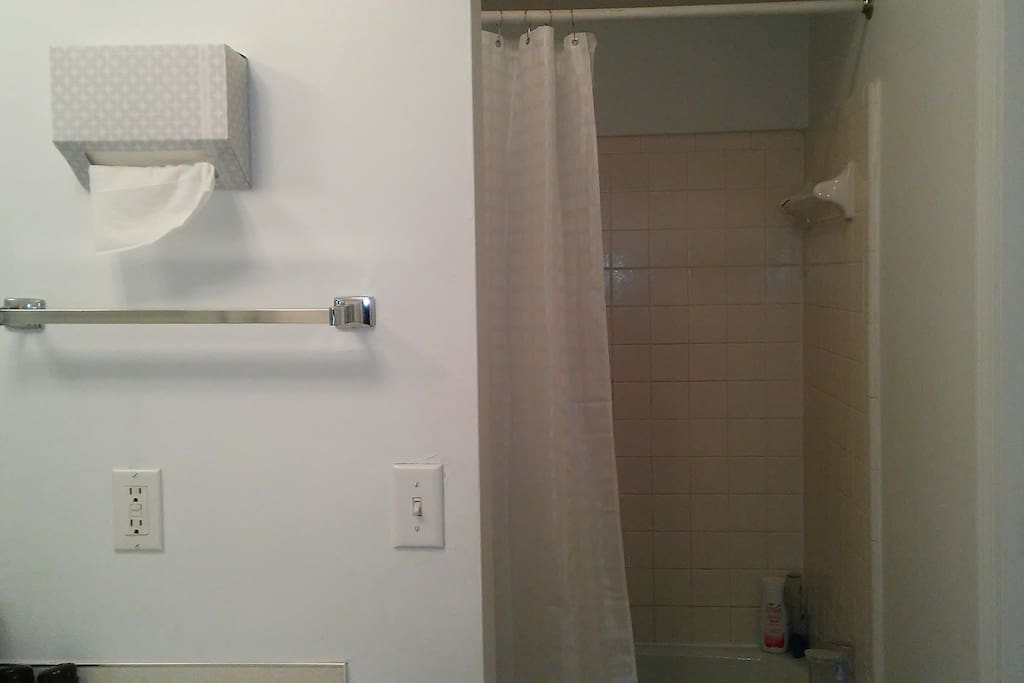 Main bath w/tub & shower