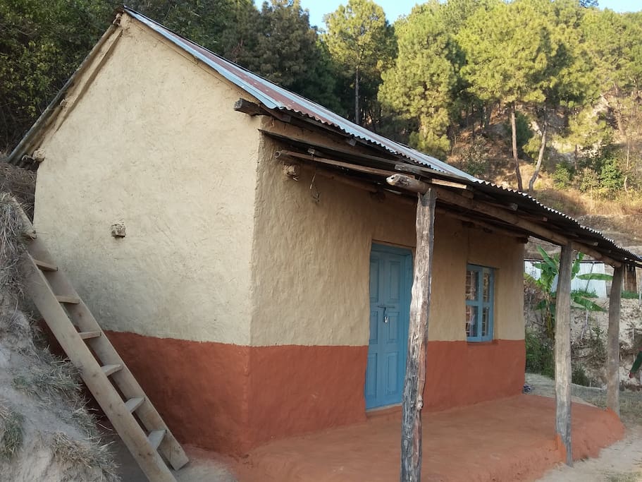 Traditional nepali hut