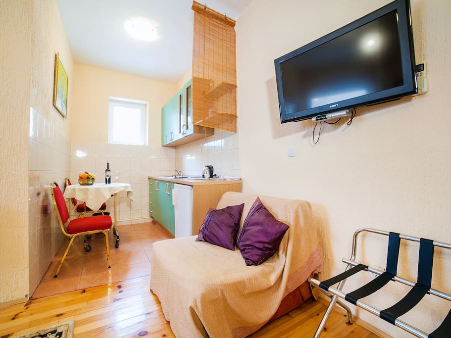 Kitchenette with Living Area