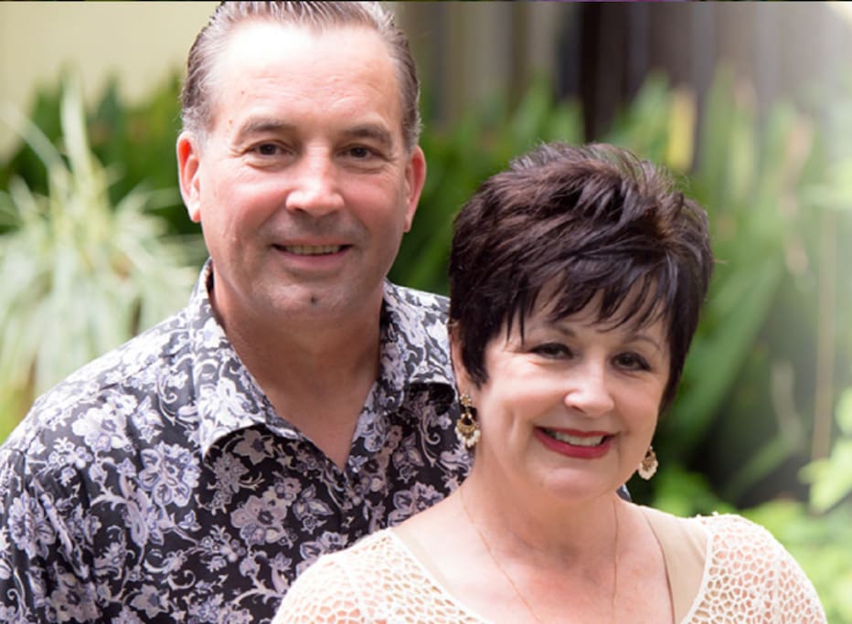 Loraine and Robert, our innkeepers