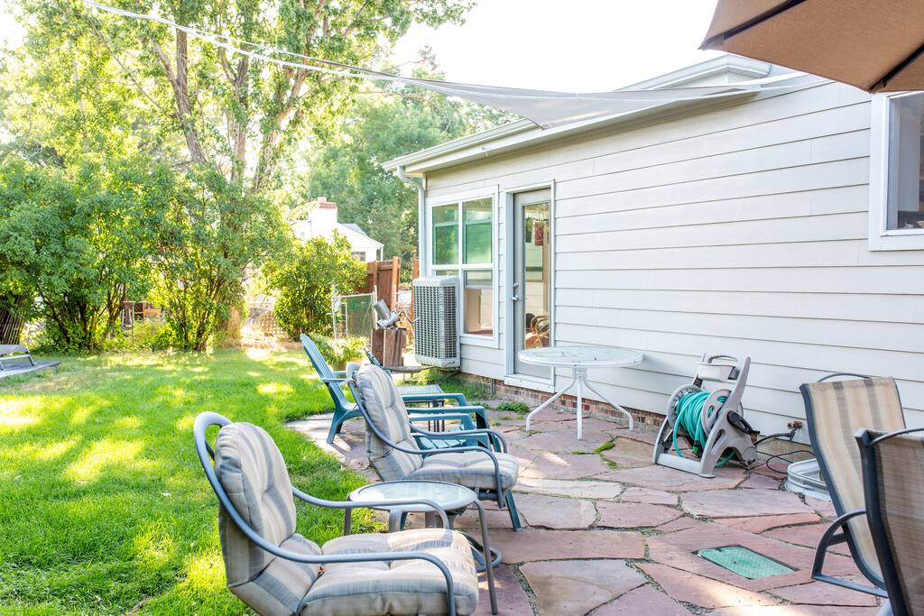 rear patio