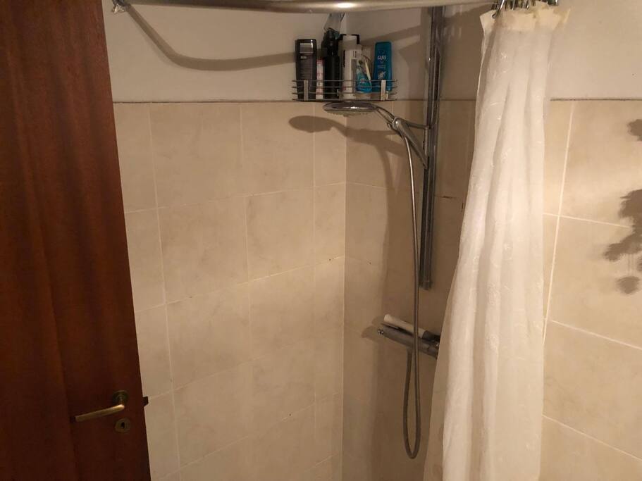 The bathroom you'll be using