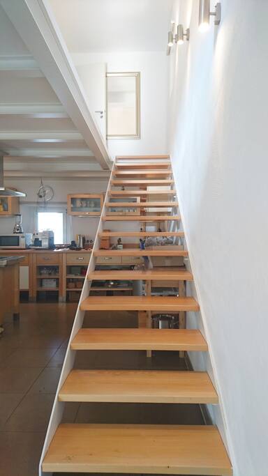Aufgang zum Schlafzimmer Obergeschoss
