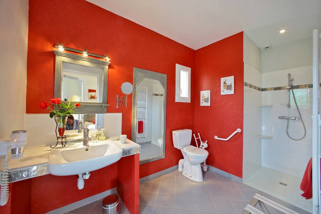 Salle d'eau Les Milandes