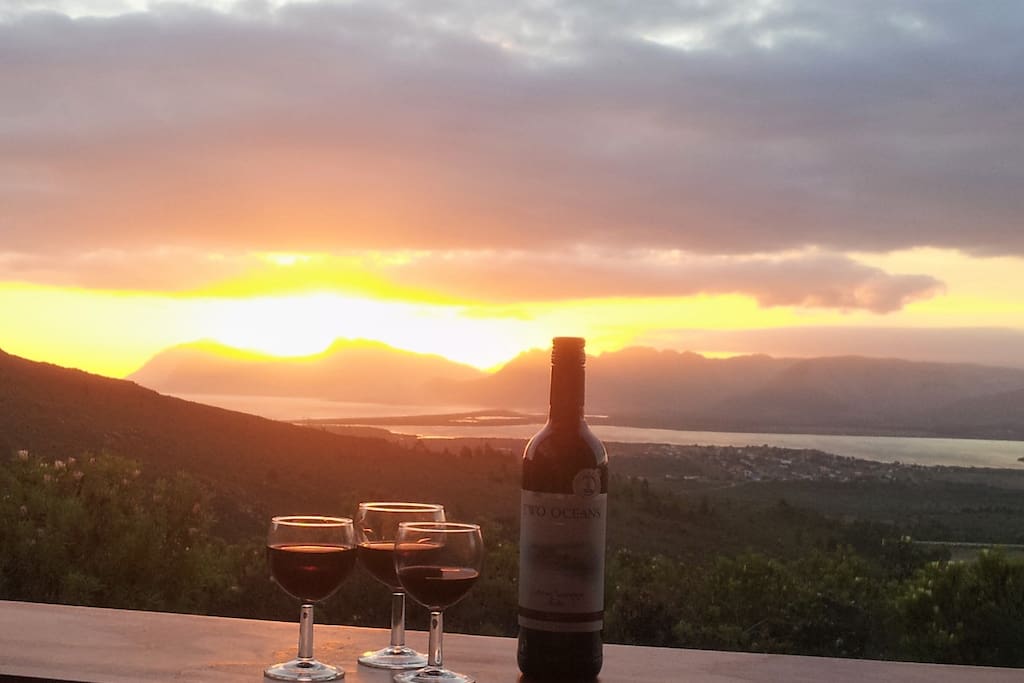 Sunset wine