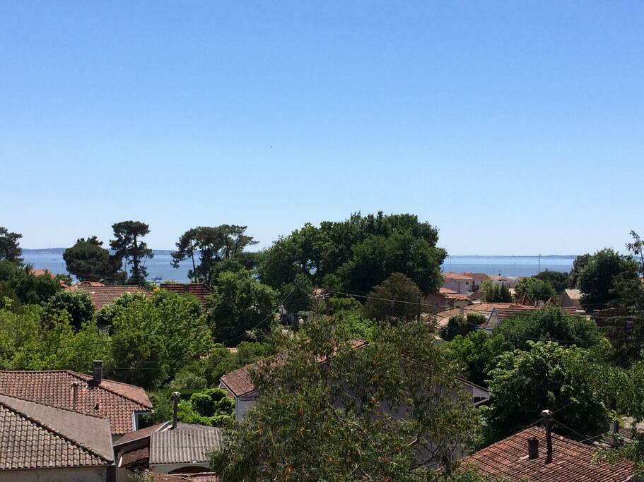 Balcon avec vue sur mer