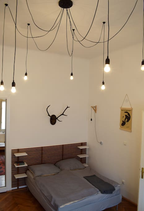 living room, diy lamp