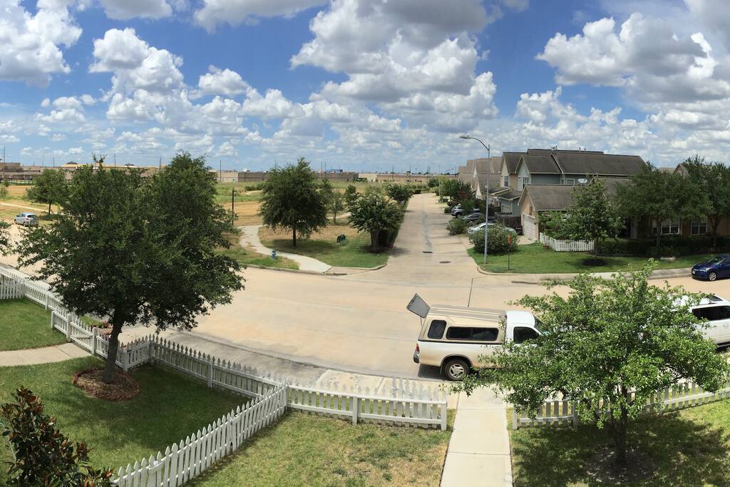 View from balcony