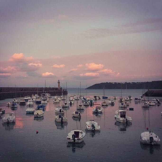 Avant port de Binic