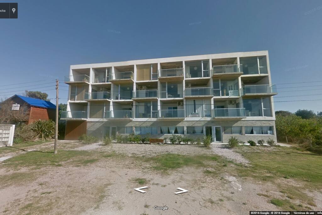 Frente del edificio