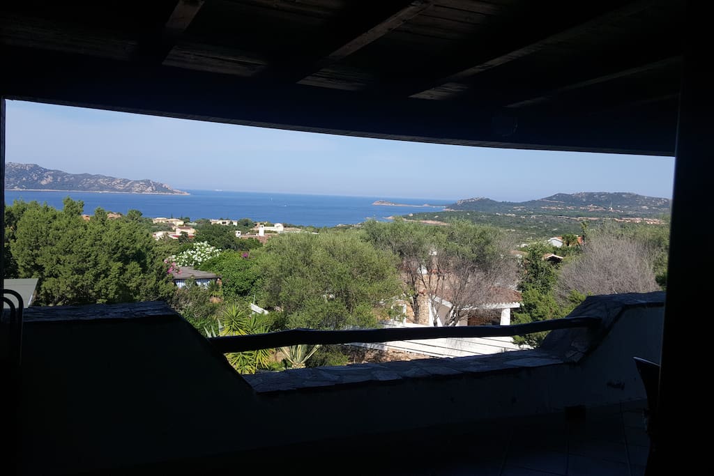 La vista panoramica dall'interno