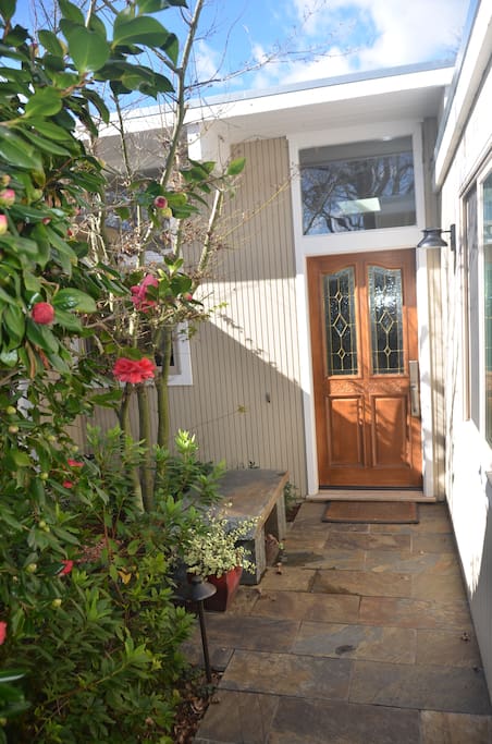 Front entrance to estate