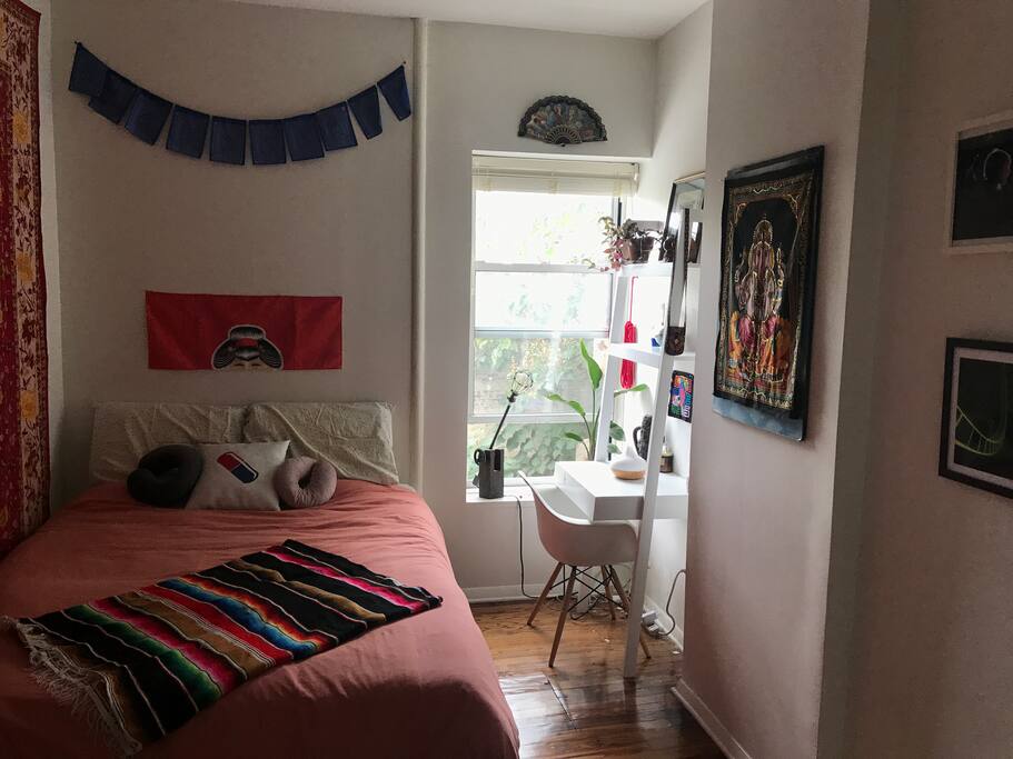 Bedroom #2, cozy and quiet, with queen size bed