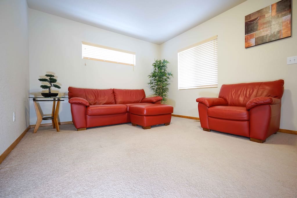 Leather Sofa Set