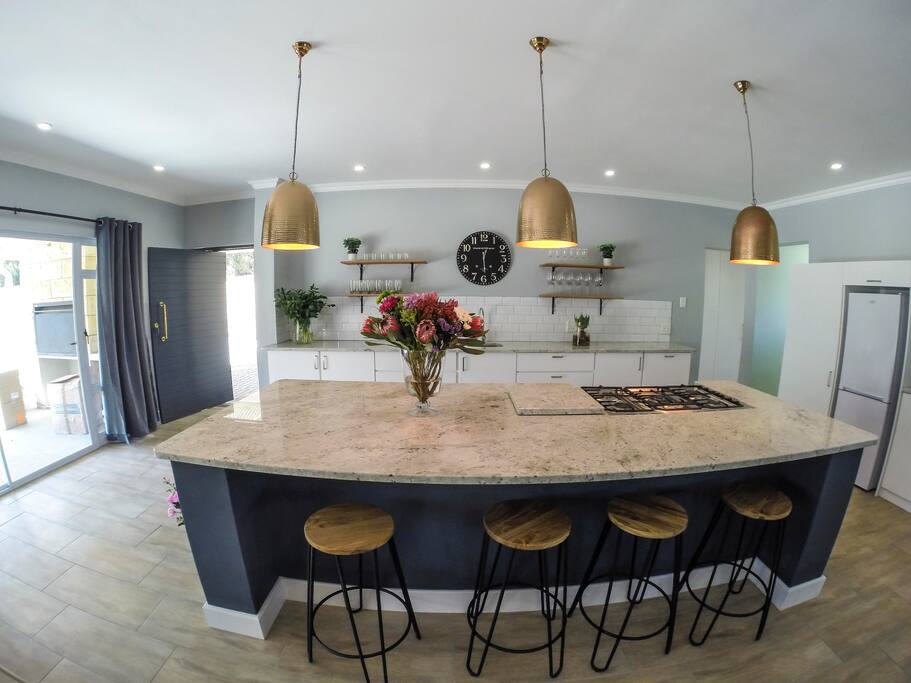 Open Plan kitchen with island