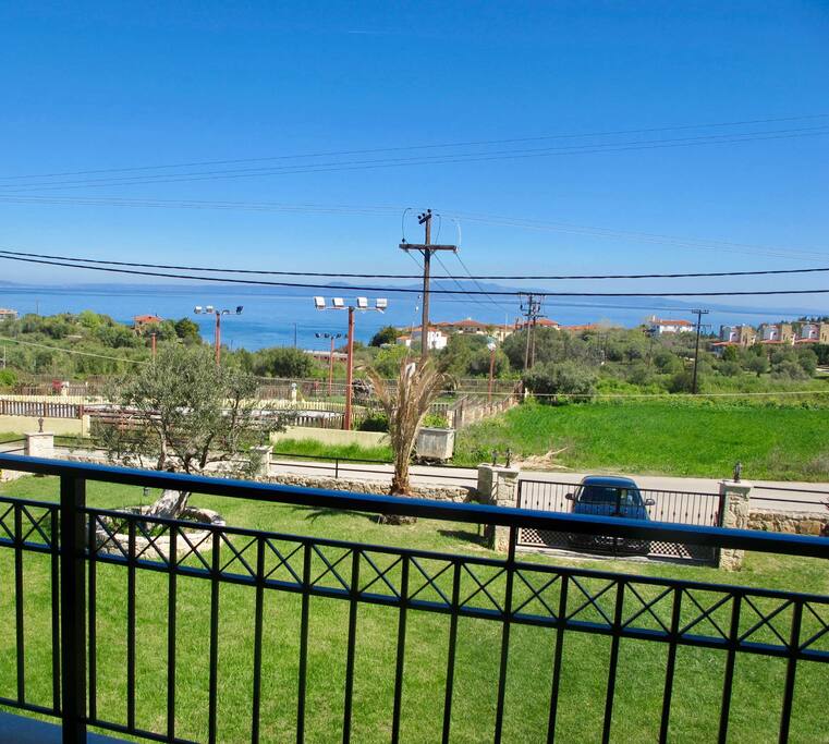 sea view from the bedrooms