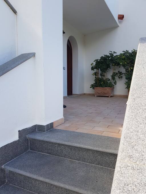 zona esterna della stanza