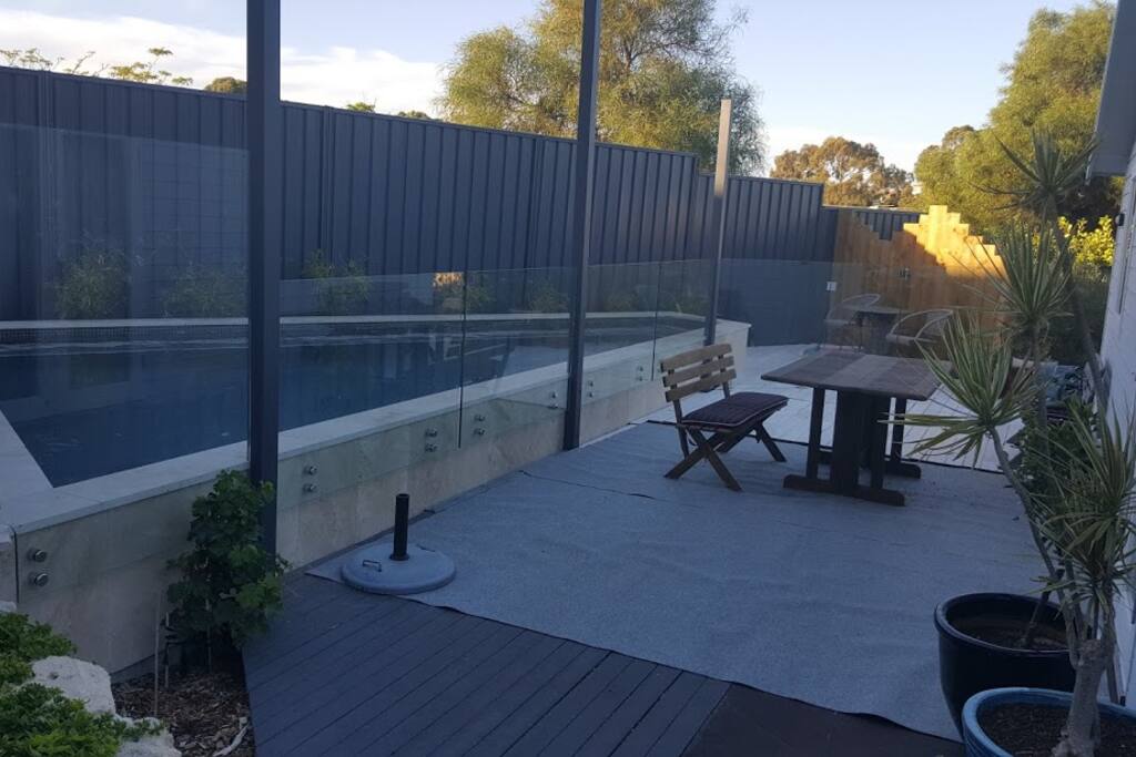 Pool and deck