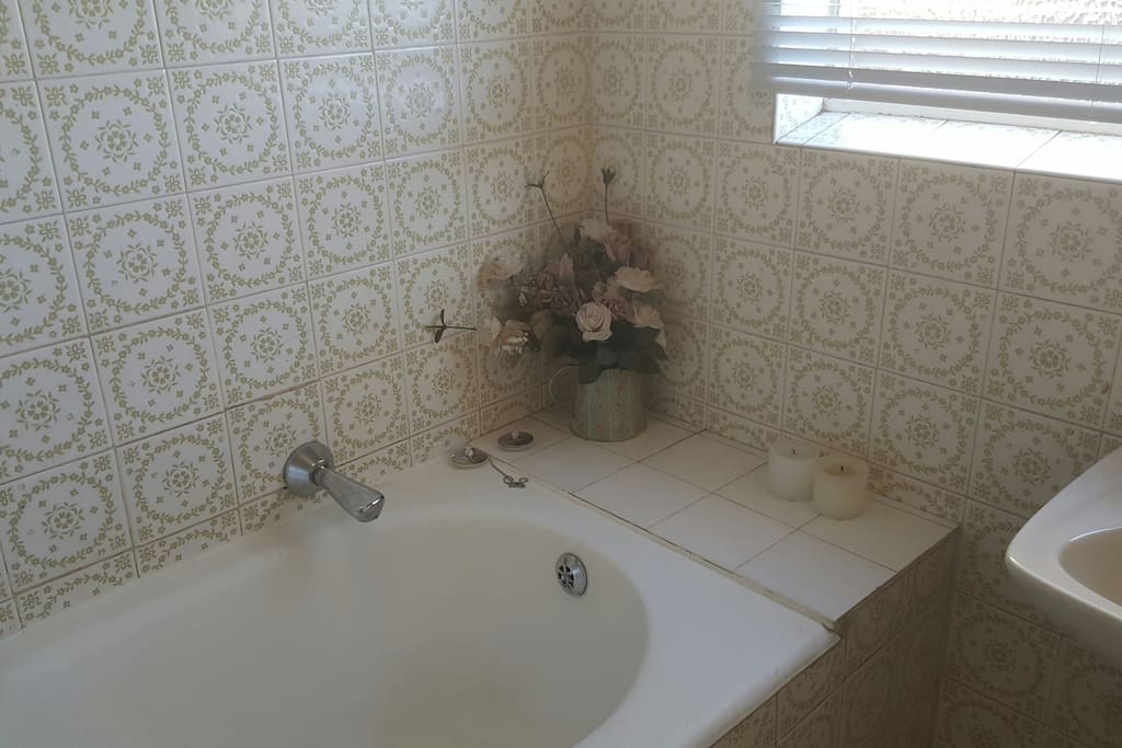 Private bathroom with only bath. Toilet is separately and toilet is shared sometimes.