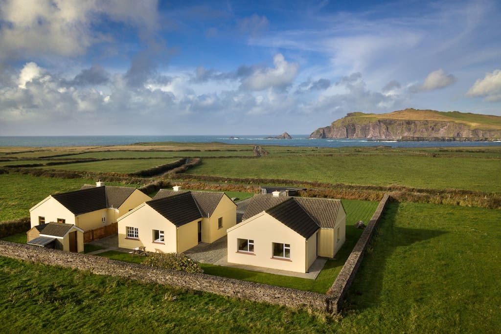 View from the cottages