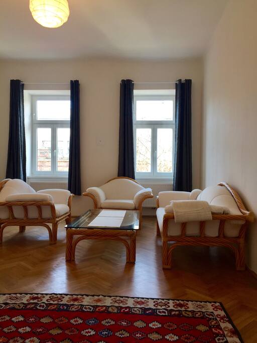 large bedroom/living room
