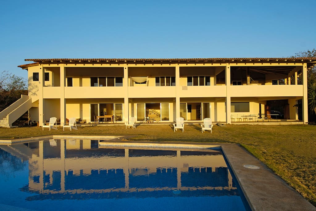 Pool and garden
