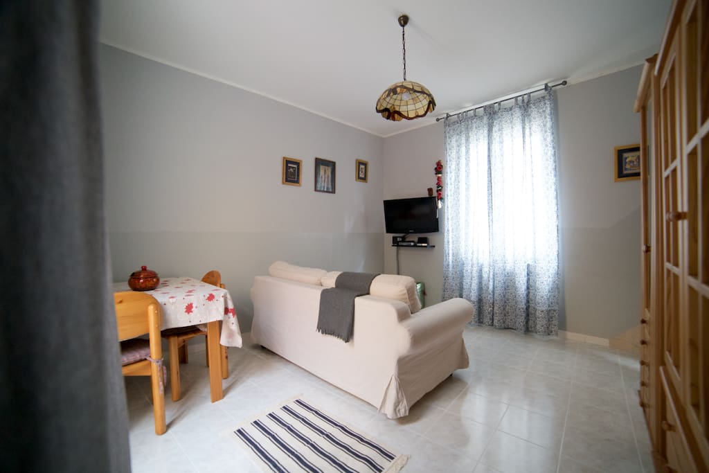 Living Room with sofa bed