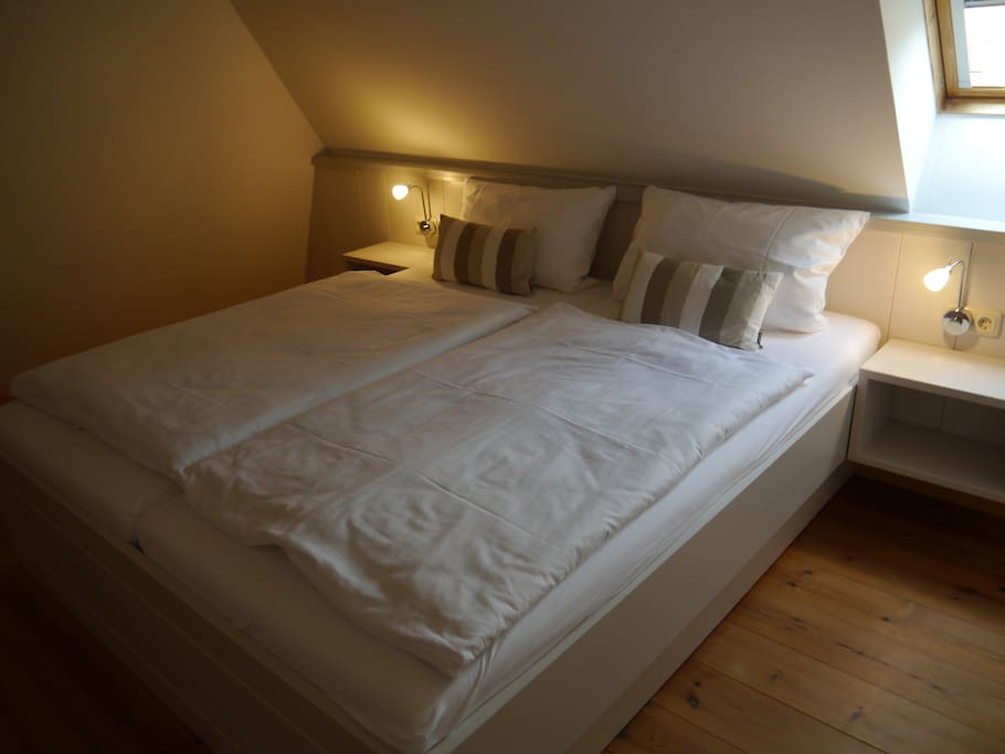Eines der Schlafzimmer