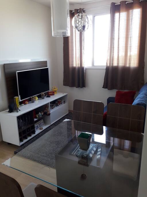 Sala de estar e jantar
