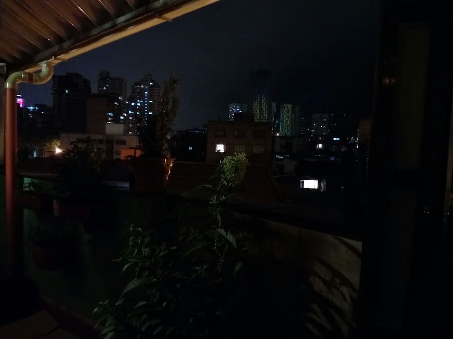 La vista en las noches...