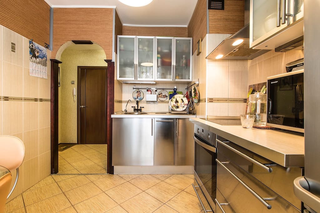 Fully equipped kitchen