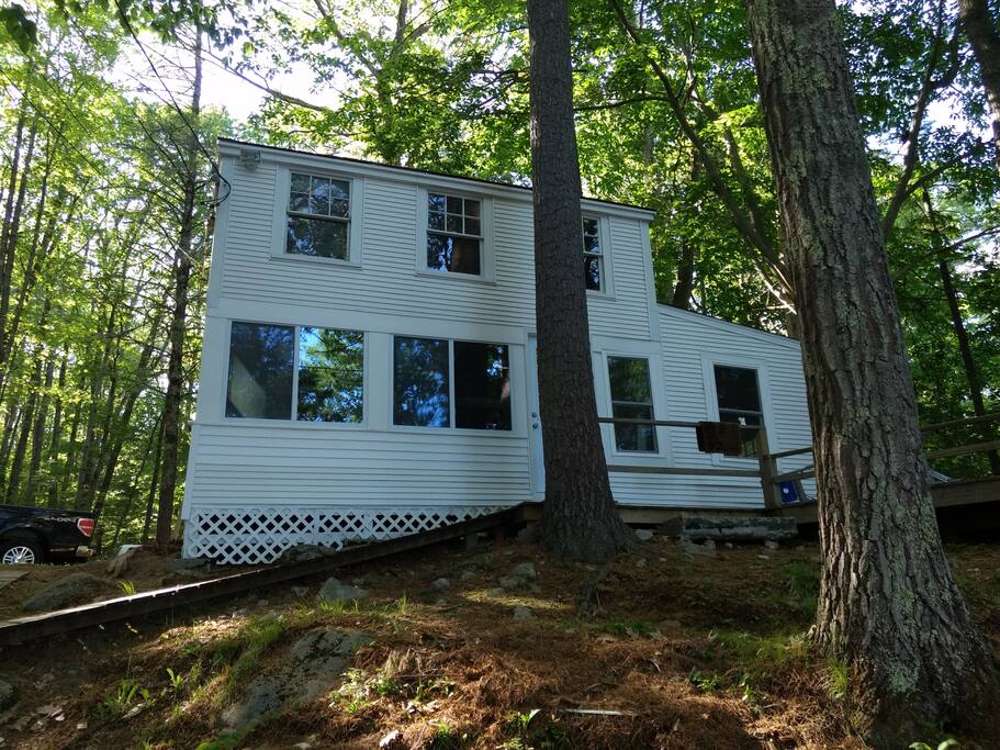Back of cottage