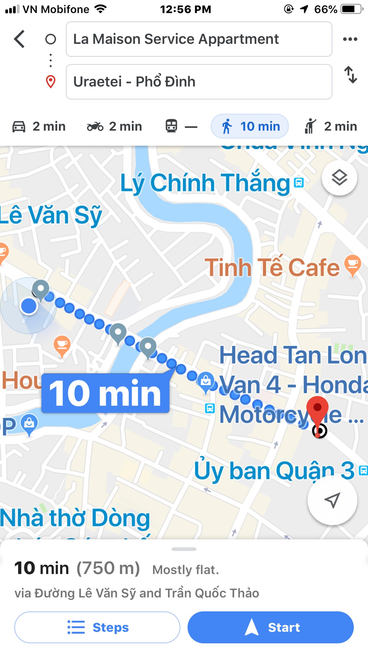 Thông tin cửa hàng MobiFone 400B Lê Văn Sỹ, Phường 14, Quận 3