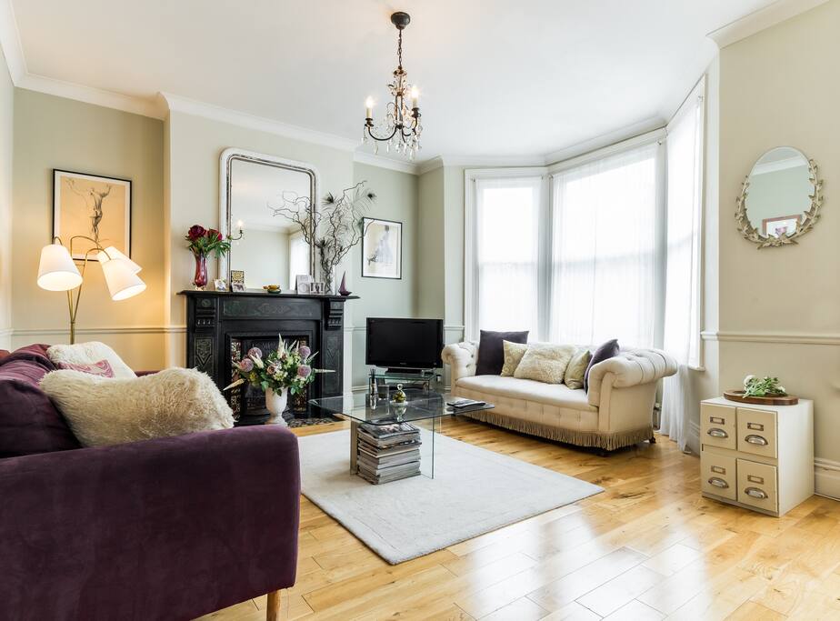 The living room