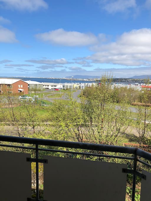 View from the balcony