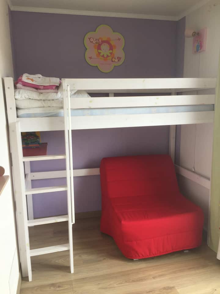 cama altillo 90 y Bz 90